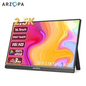 ARZOPA 16-inch 2K Portable Monitor