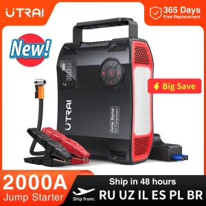UTRAI 4 In 1 2000A Jump Starter Power Bank