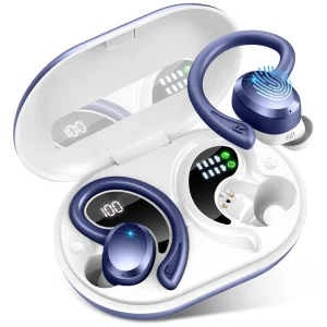 Wireless Earbuds, Bluetooth 5.3 Earbuds Stereo Bass