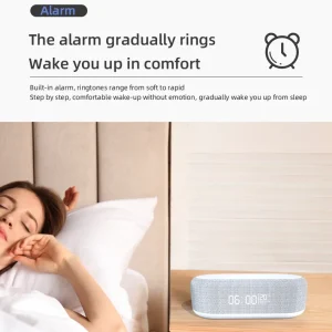 Bluetooth Stereo Speaker with LED light Alarm Clock