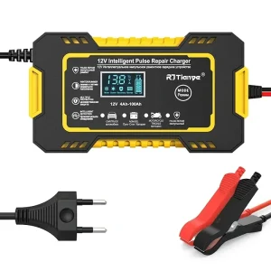 Car Battery Charger 12V 6A Touch Screen