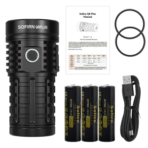 Sofirn Q8 Plus Super Powerful LED Flashlight